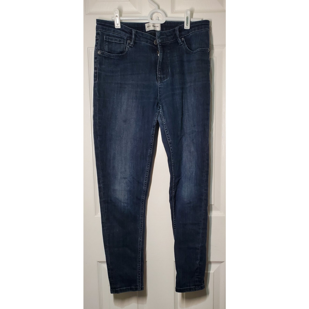 Dish Denim Women’s Skinny Jeans W29 L28 Blue Stretch Mid Rise
